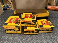 Nos 1940s-1950s Studebaker Michigan Hi-therm Engine Bearings Boxed Set 449 020