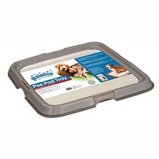 Dog Training Pee Pad Holder Tray, Indoor Puppy Potty Pee Pad Floor Tray Dog T...