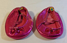 Build A Bear (BaB) Clothing - Shiny Pink Shoes