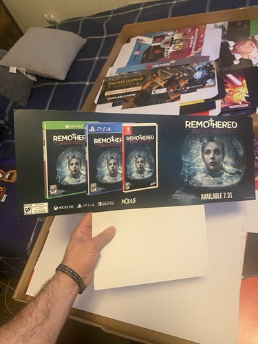 Lot (6)Gamestop Promo Mini Poster Banners 21"x9"Zelda+ more 🔥🔥🔥 - Picture 4 of 12