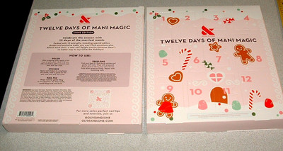 (2) Olive & June 12 Days of Mani Magic Advent Calendar Nail Polish Mini Gift Set