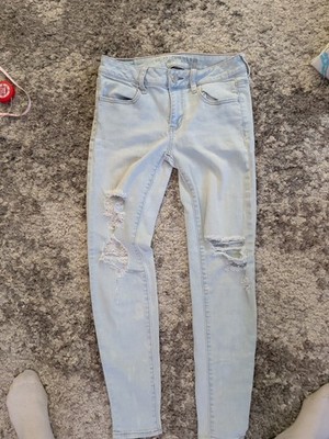 AEO Jeans Girls 4 American Eagle Artist Jegging Super Stretch 