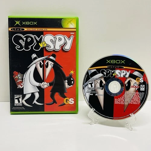 Spy vs. Spy (Microsoft Xbox, 2005) TESTED Works Great!