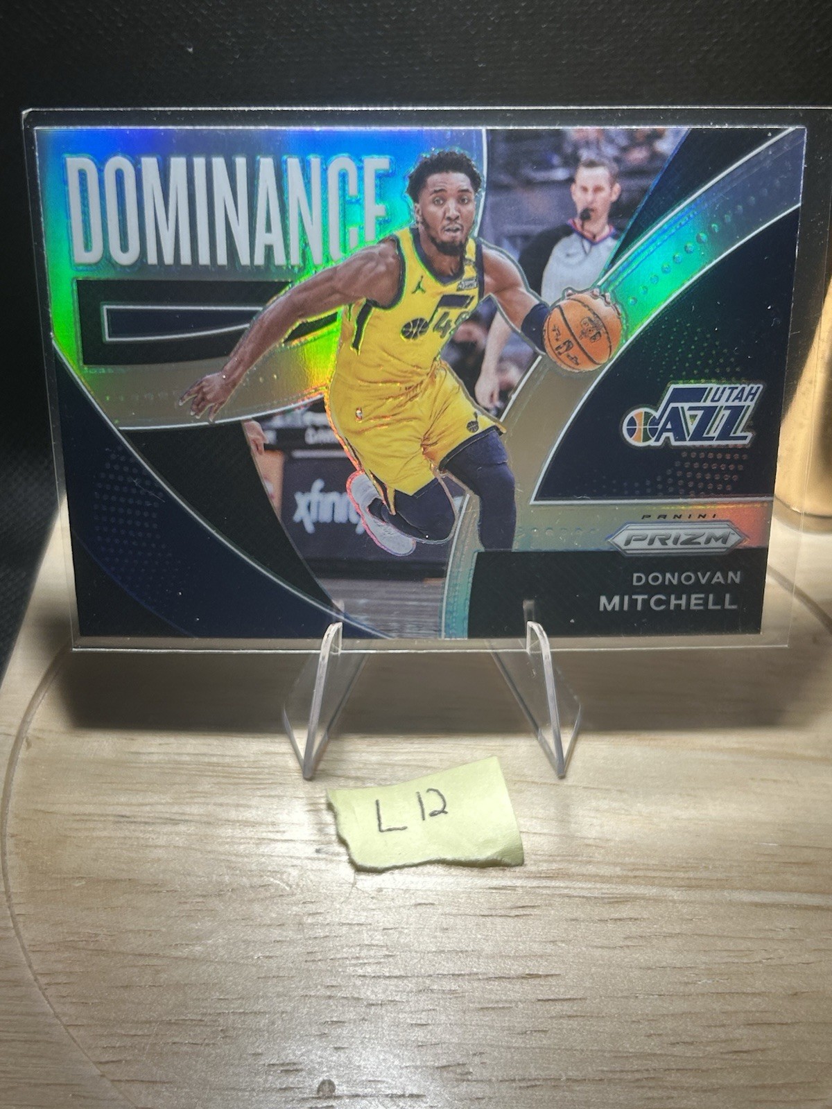 DONOVAN MITCHELL 2021-22 PRIZM SILVER BASKETBALL DOMINANCE #11 Jazz