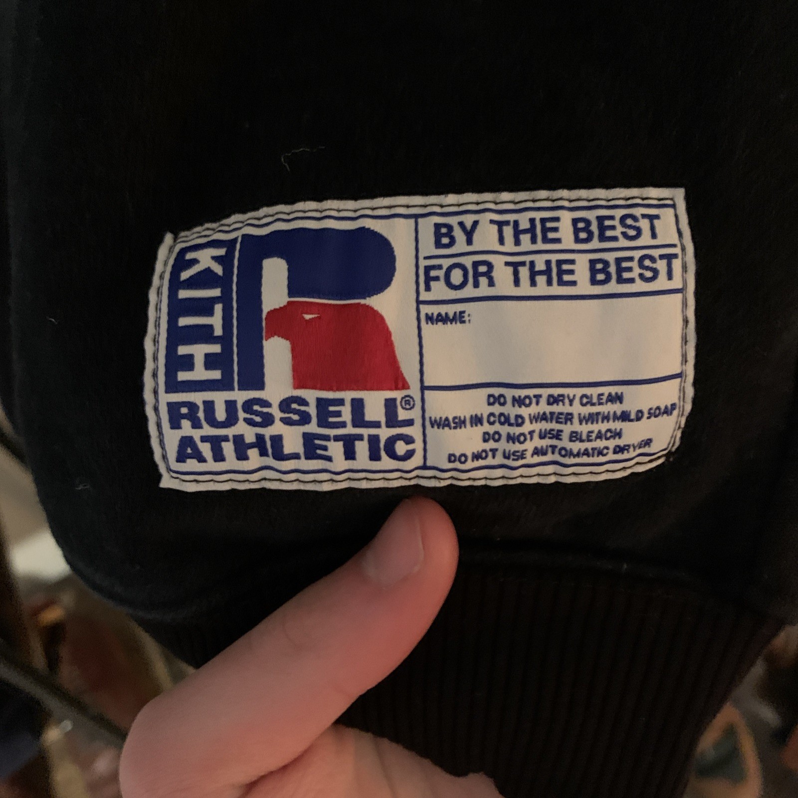 Kith x Russell Athletic Reverse Patchwork Sweatsh… - image 6