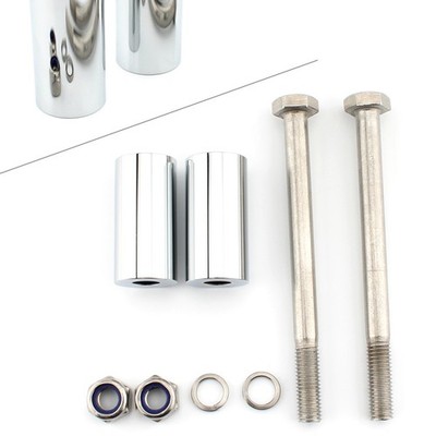 2'' Handlebar Risers Bracket Aluminium For Kawasaki Vulcan 800 900 1500 1600 2000