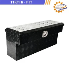 34''×12''×15'' Aluminum Side Mount Pickup Truck Trunk Storage Tool Box w/Lock