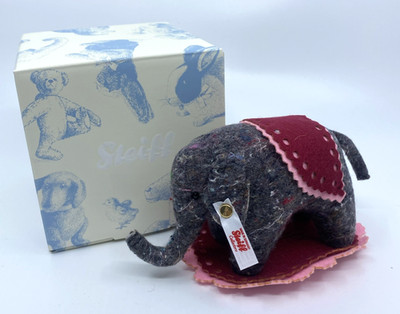 Steiff 2016 ''Uli'' Designer Choice Elephant Ltd Ed. 14cm EAN:006586 - Box + COA