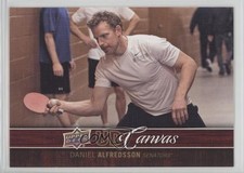 2012-13 Upper Deck UD Canvas Daniel Alfredsson #C58 HOF 0d14