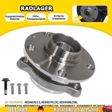 Radnabe + Radlager Satz für AUDI A6 C6 A8 D2 D3 VW vorne o. hinten 4E0407613C