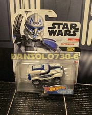 Star Wars Hot Wheels Captain Rex Character Car 2019