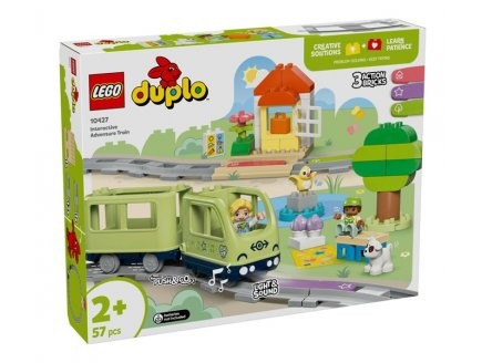 Set Lego Duplo 10427 Circuit Train aventures interactif, Sons et Lumieres