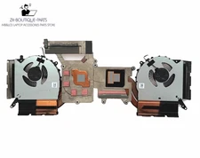 Lenovo Legion 5 16ARX8 CPU GPU HeatSink & Cooling Fan Replacement 5H40S20855