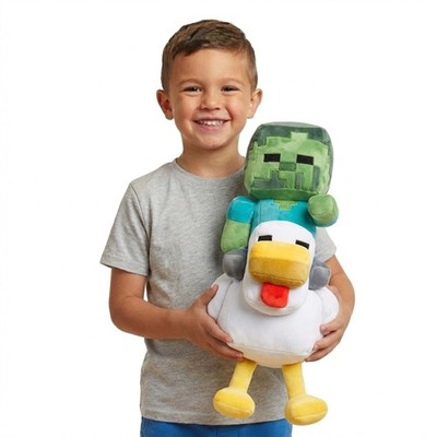 Minecraft Plush Pillow Buddy - Large 20 Inch Soft Plushie Stuffed Pillow, Gra...