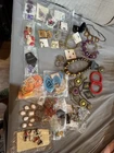 K/ Lot #A Vintage To Modern Wearable/ Resellable Costume Jewelry 24 Pieces