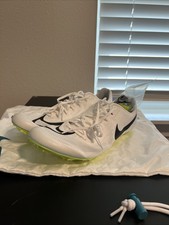 Size 9 - Nike Zoom Ja Fly 4 White Bright Spruce Track Spikes Men  s DR2741-102