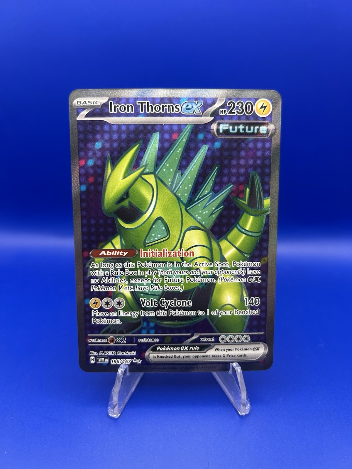Iron Thorns ex 196/167 - Twilight Masquerade Pokemon TCG