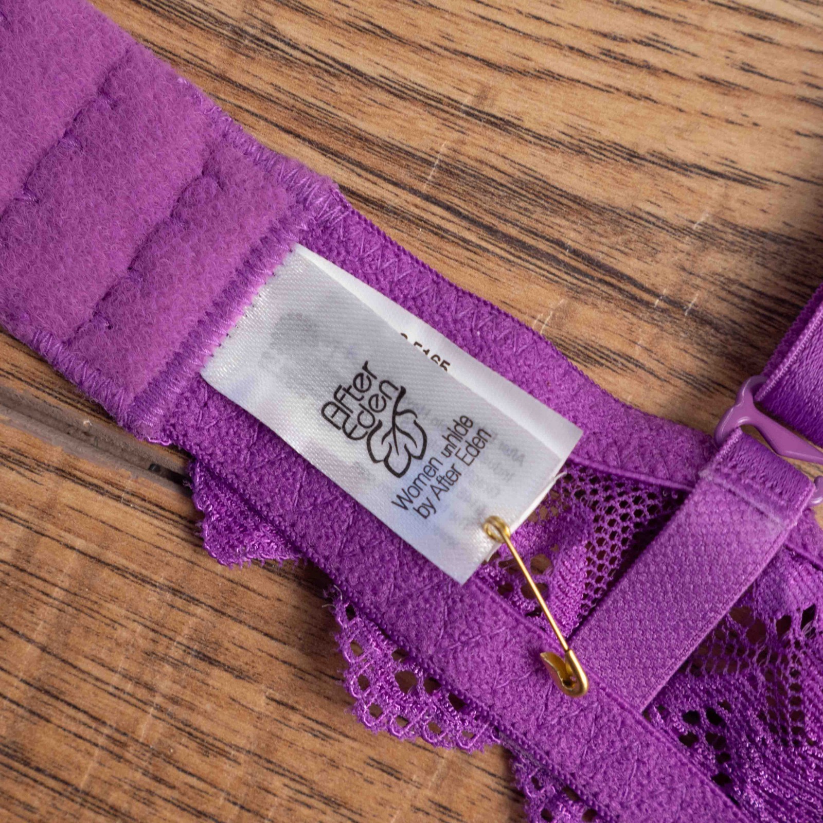 After Eden Bra 38B Purple Balconette  Underwired  Padded  BNWT image 7