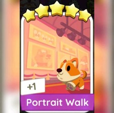 1 x Potrait walk 5? sticker Mo_no_poli_Go! -   ( FAST SENDING) 