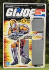 Vintage 1989 G.I. Joe H.E.A.T. VIPER v1 Full UNCUT File Card Back GI HEAT ARAH