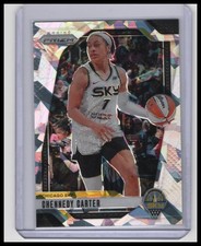 2024 Panini Prizm WNBA #66 Chennedy Carter Ice Prizms
