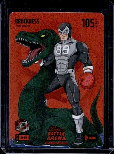 2026 Bo Jackson Battle Arena Brockness Brock Bowers Battlefoil Brawl RC #349