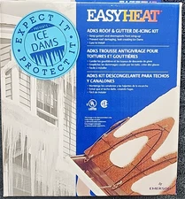 Easy Heat ADKS-150 30' 120V 5W Roof & Gutter Heating De-Icing De-Icer Cable NIB