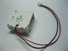 8 pcs Brushless DC Blower Fan 4020S 24V 2 Wire Sleeve Bearing 40x40x20mm White