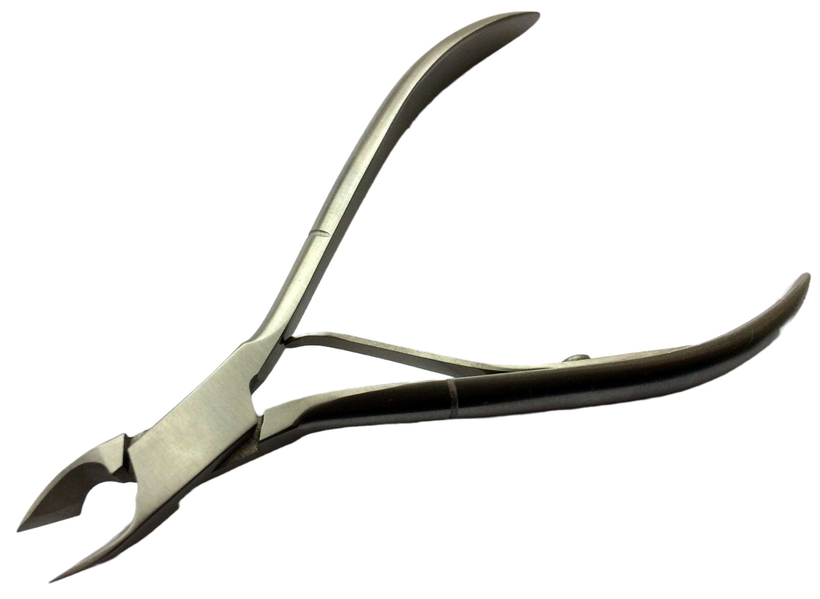 10cm Professional Cuticle Nippers French Handle Single Spring 6mm Jaw