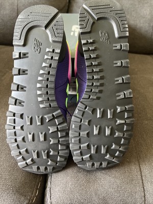 new balance 574 purple neon multicolor