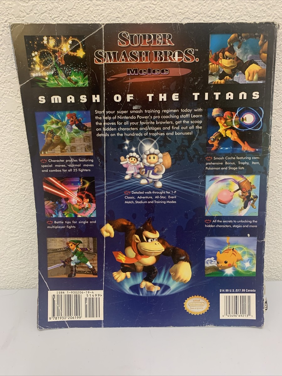 Super Smash Bros. Melee The Official Guide From Nintendo Power | eBay