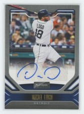 2020 Panini Chronicles Playbook Autographs Dawel Lugo Auto 52/99 Detroit Tigers