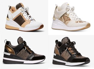 georgie wedge sneaker michael michael kors