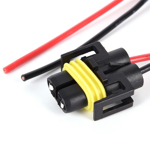 2pcs H11 H8 Headlight/Fog Lamp Female Adapter Hness Sockets C Cable Plug DI - Picture 12 of 12
