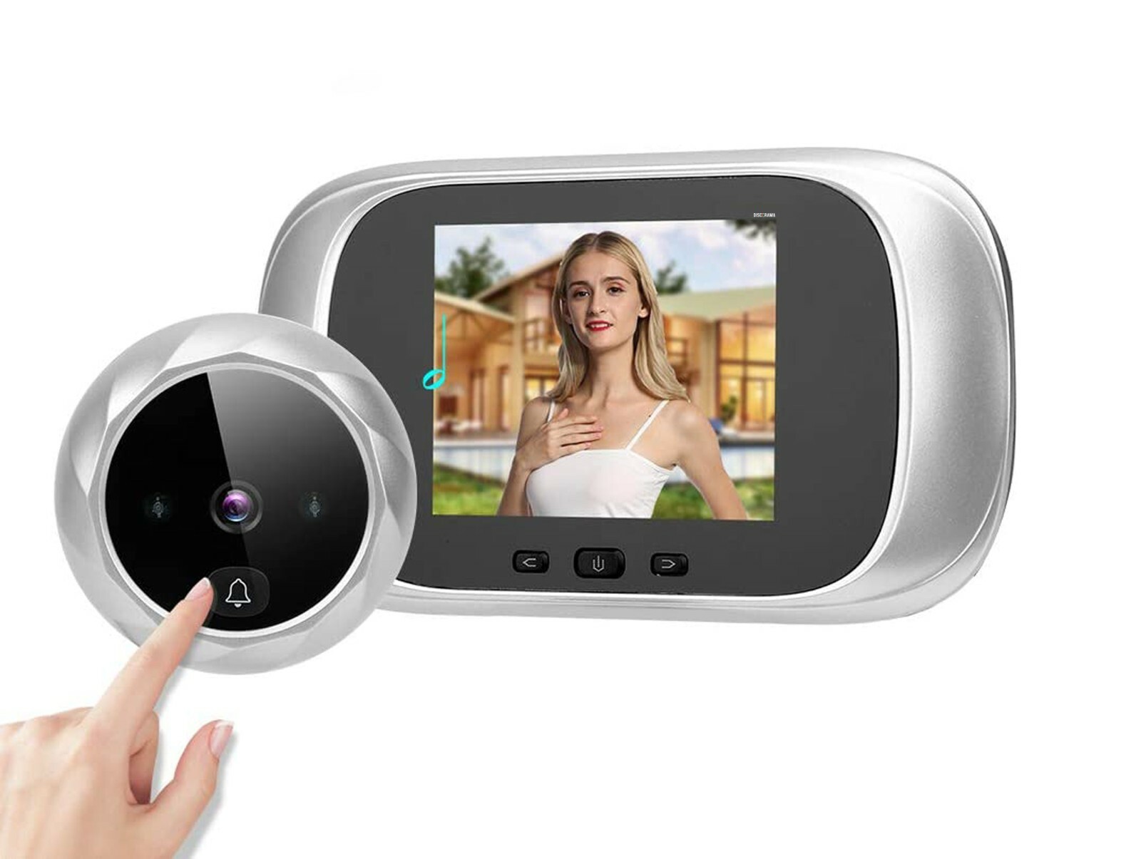 Spioncino Elettronico Professionale 2.8" LCD - Videocamera 0.3MP