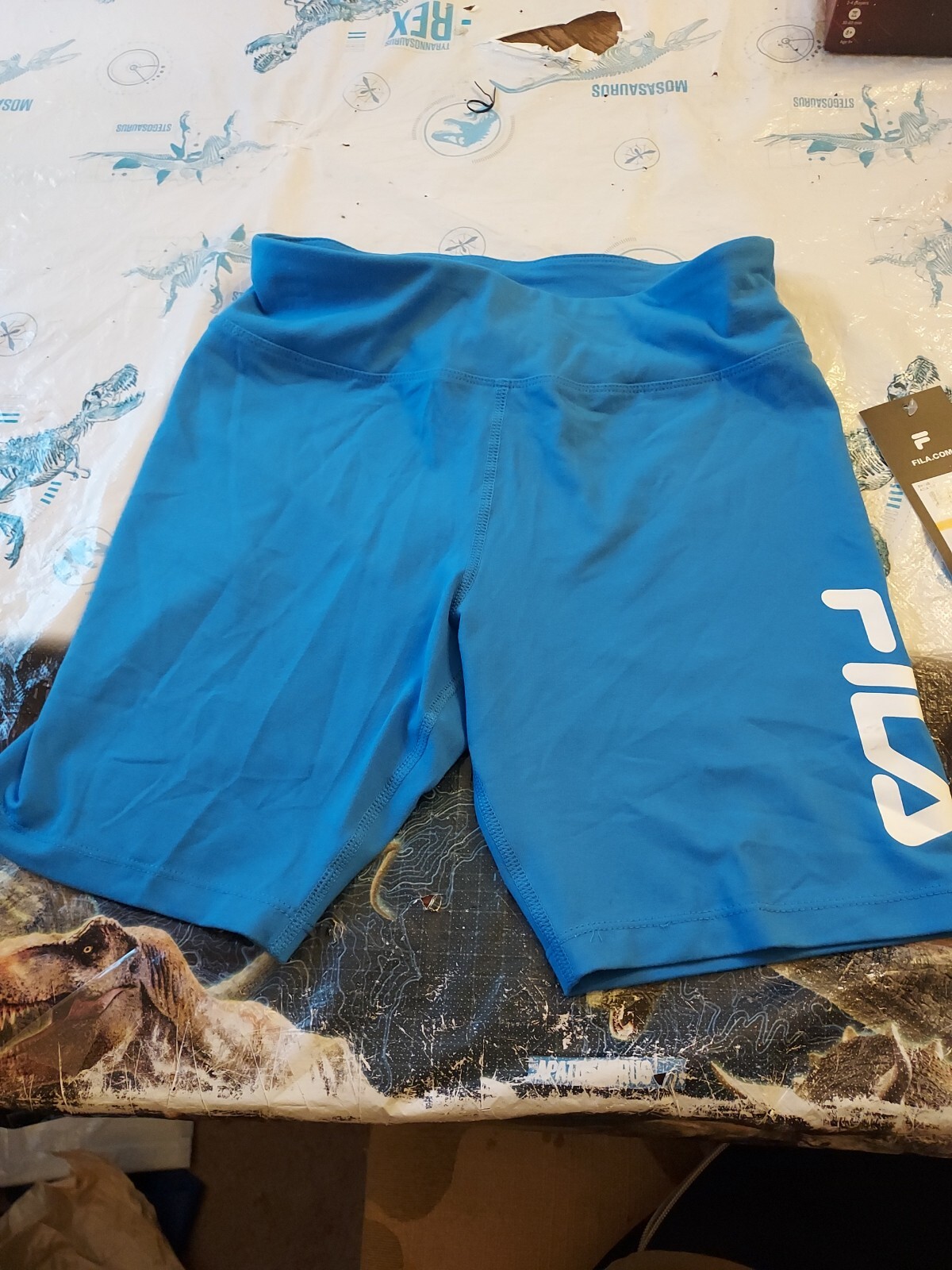 Fila Bike Shorts Womens Size Small Blue NWT