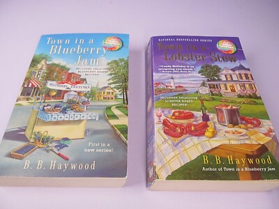 Lot of 2 by B.B. Haywood | A Candy Holliday Murder Mystery Paperback Book Bundle