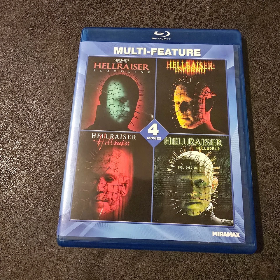 Hellraiser Blu-ray Lot – 1, 2, Bloodline, Inferno, Judgment & More! Anchor Bay - Image 3 of 4