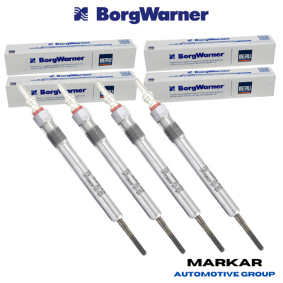 4x BERU Glühkerzen für AUDI A1 A3 A4 A5 A6 VW Beetle Golf Passat SKODA SEAT Leon