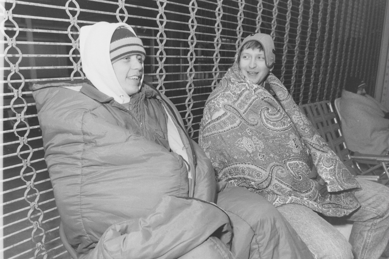 1950’s 60’s CHICAGO Downtown 35mm Negatives Homeless Camping Out At