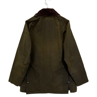 Barbour Classic Bedale Wax Jacket Olive Size 36 Durable Cotton