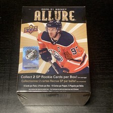 2020-21 Upper Deck Allure NHL Hockey Sealed 5 Pack Leopard Blaster Box