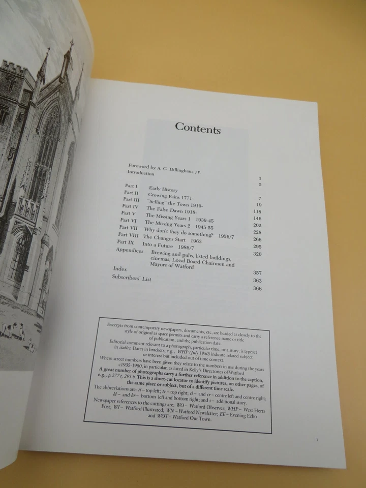 The Book Of Watford A Portrait Of Our Town 1800 - 1987 J B Nunn Paperback - Image 4 of 4