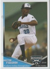 2019 Hudson Valley Renegades Hector Figueroa RC Rookie Tampa Bay Rays