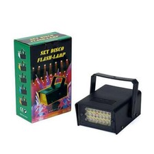 LED Strobe Light Flash Light Disco DJ Club Halloween Party Stage Effect Lighting