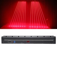 8 Eyes Red DMX LED Projector Lamp Bar Stage Moving Head Beam Scan Laser Light