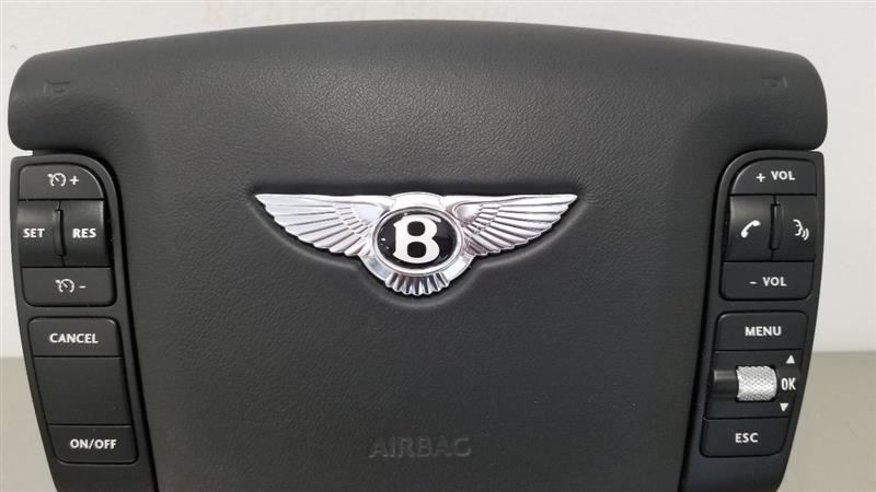 10 BENTLEY CONTINENTAL GT DRIVER LEFT STEERING WHEEL BAG BLACK