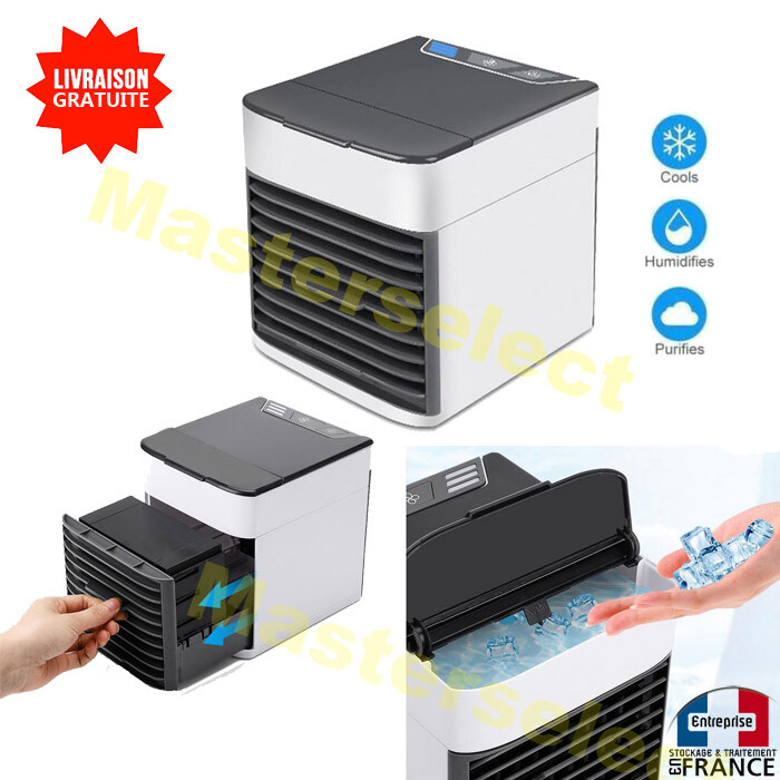 Ventilateur humidificateur contre air sec rafraîchisseur de bureau USB