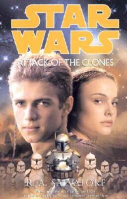 Star Wars Episode II: Attack of the Clones - Hardcover By R. A. Salvatore - GOOD