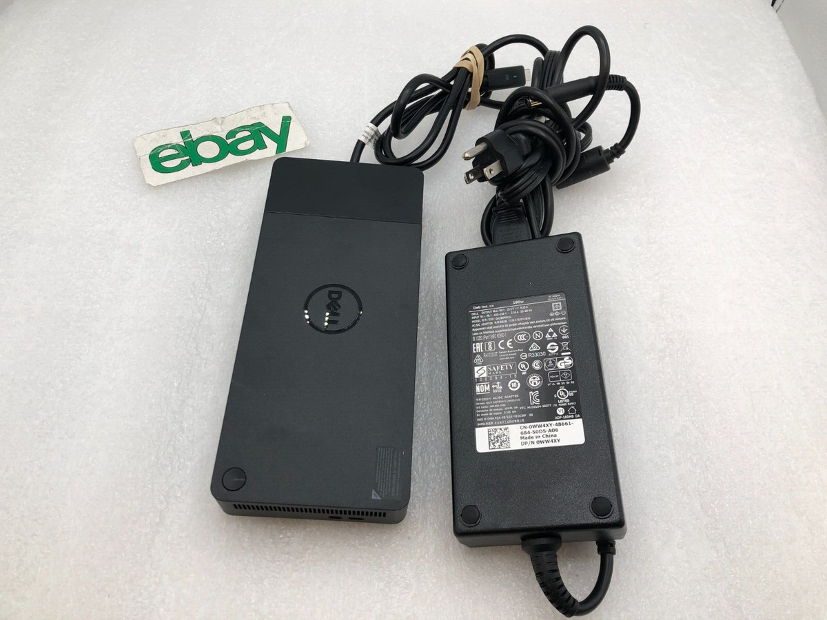 Dell WD19S USB-C K20A001 180W Docking Station W/ 180W ADAPTER 